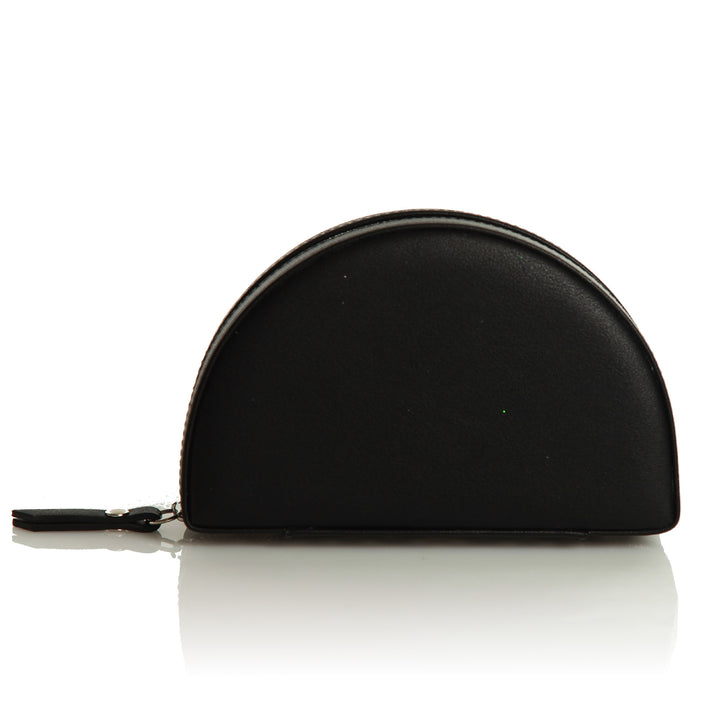 Personalised Black Curved Travel Jewellery Case