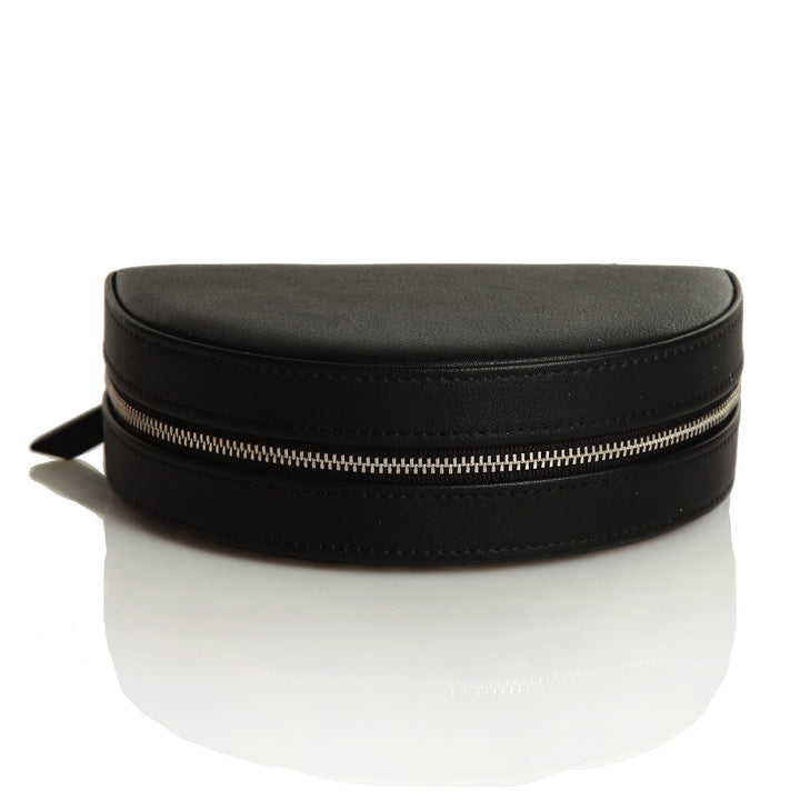 Personalised Black Curved Travel Jewellery Case