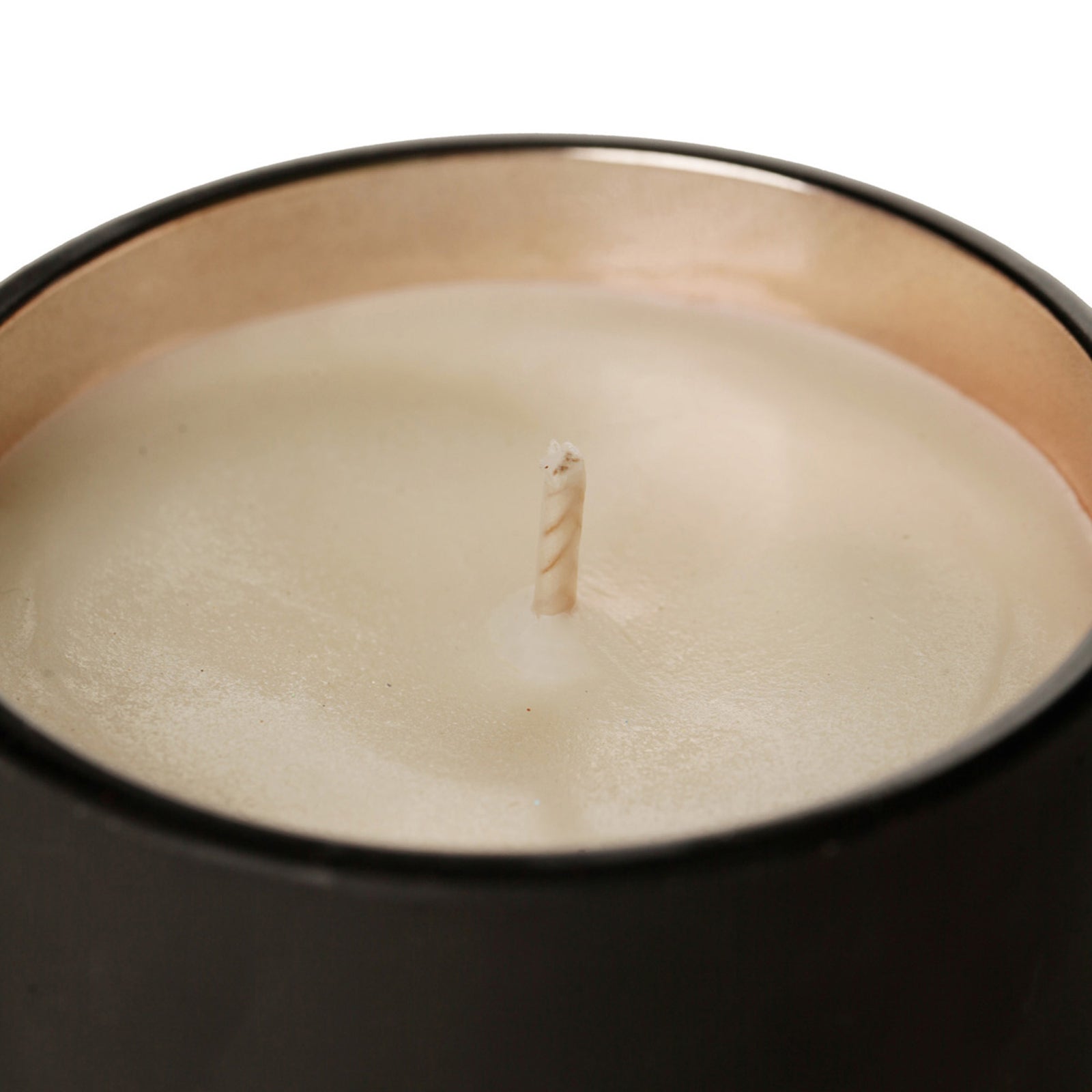 Personalised Black Soy Candle with Glass Cloche
