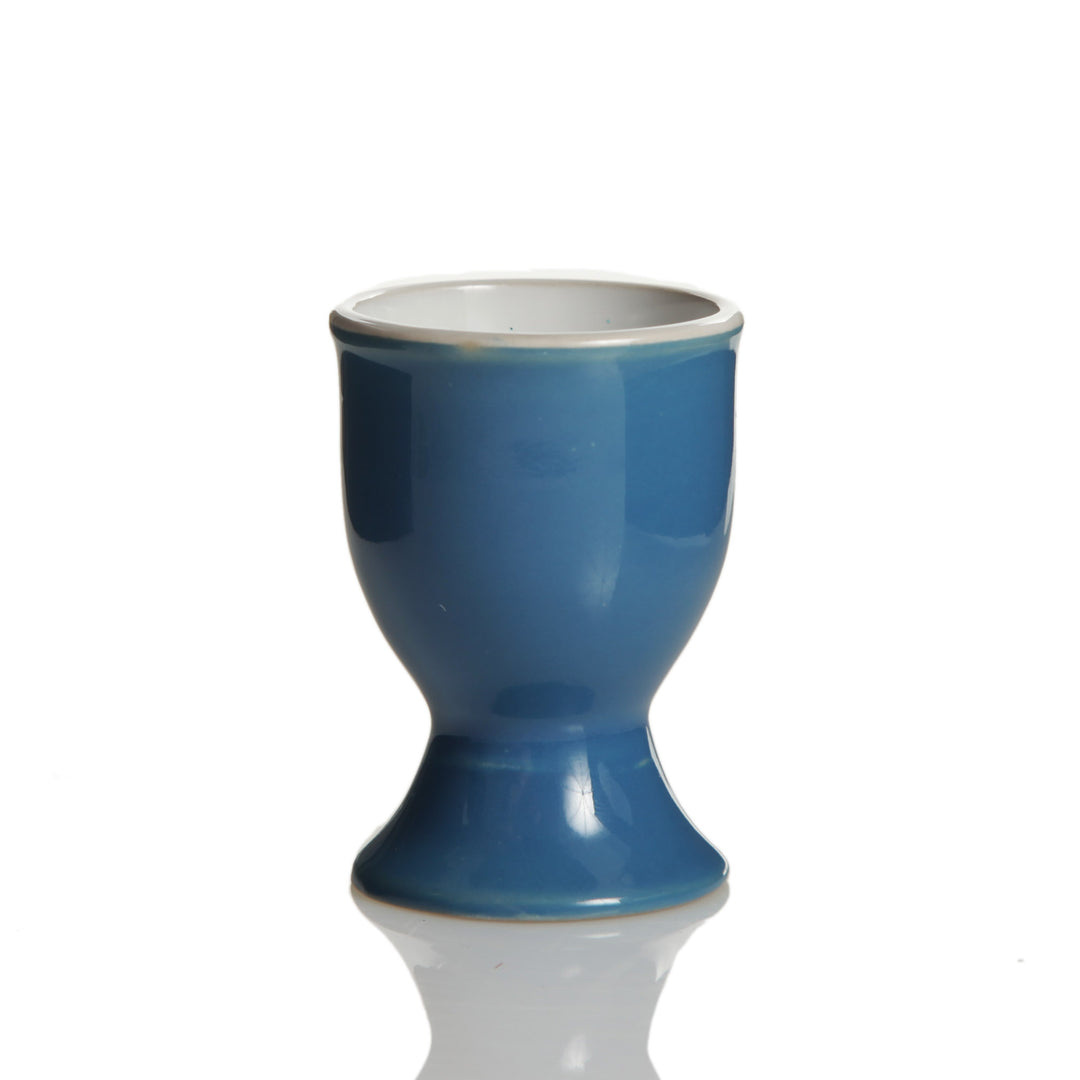 Blue Ceramic Easter Egg Cup