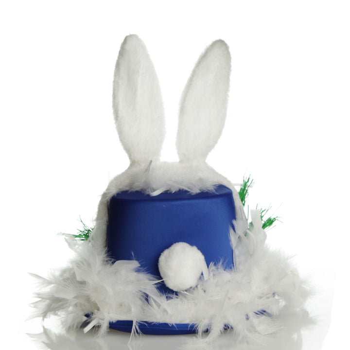 Personalised Blue Easter Bunny Top Hat