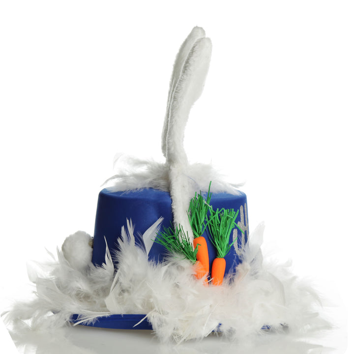 Personalised Blue Easter Bunny Top Hat