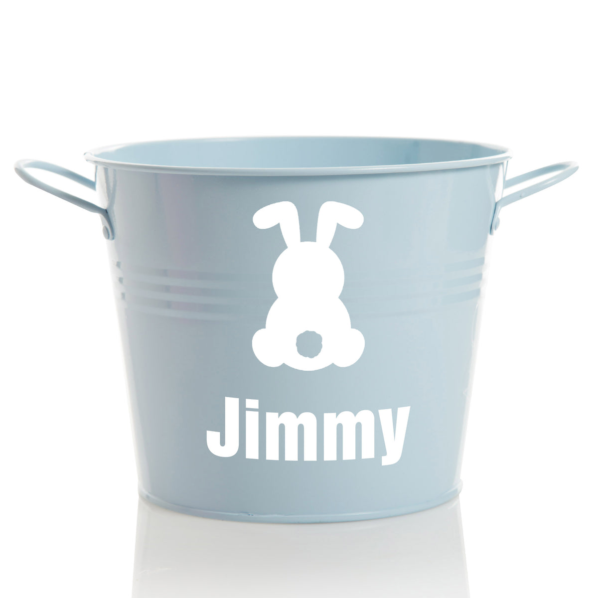 Personalised Easter Hamper Bucket - Bunny Tail