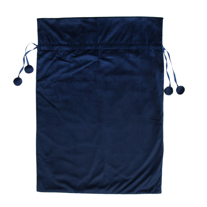 Personalised Blue Velvet Santa Sack