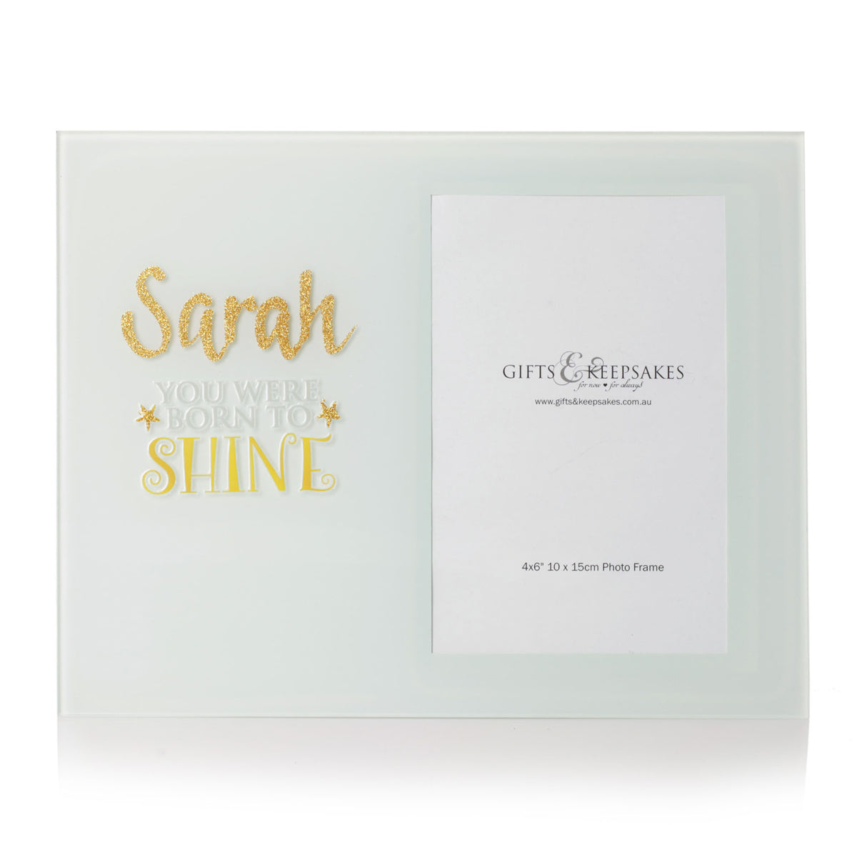 Personalised Photo Frame - Born to Shine