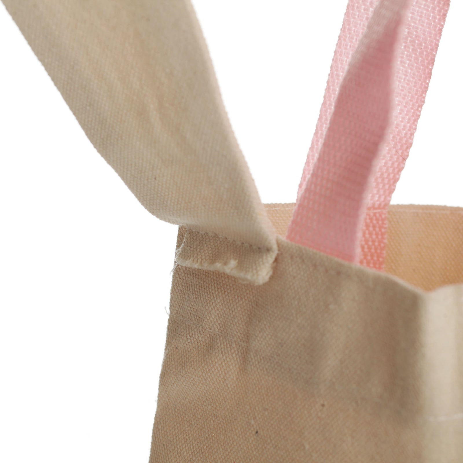 Calico Easter Tote Bag with Bunny Ears