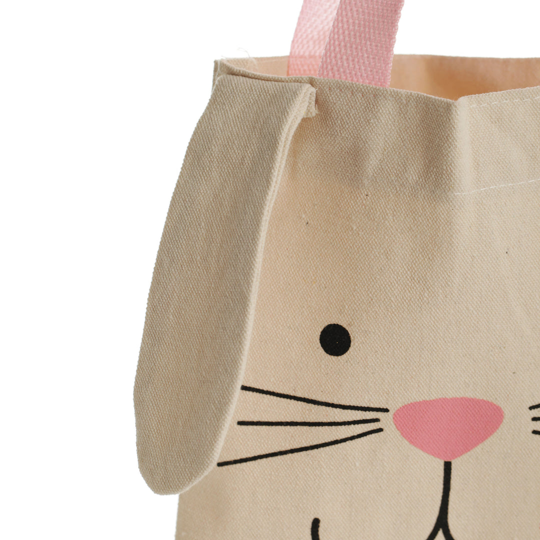Calico Easter Tote Bag with Bunny Ears