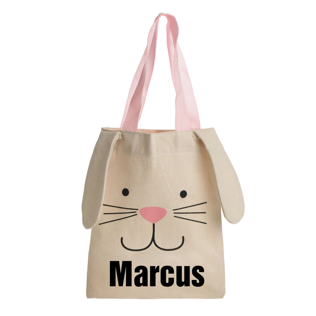 Calico Easter Tote Bag with Bunny Ears