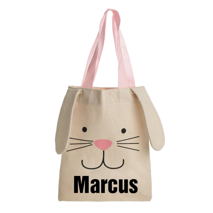 Calico Easter Tote Bag with Bunny Ears