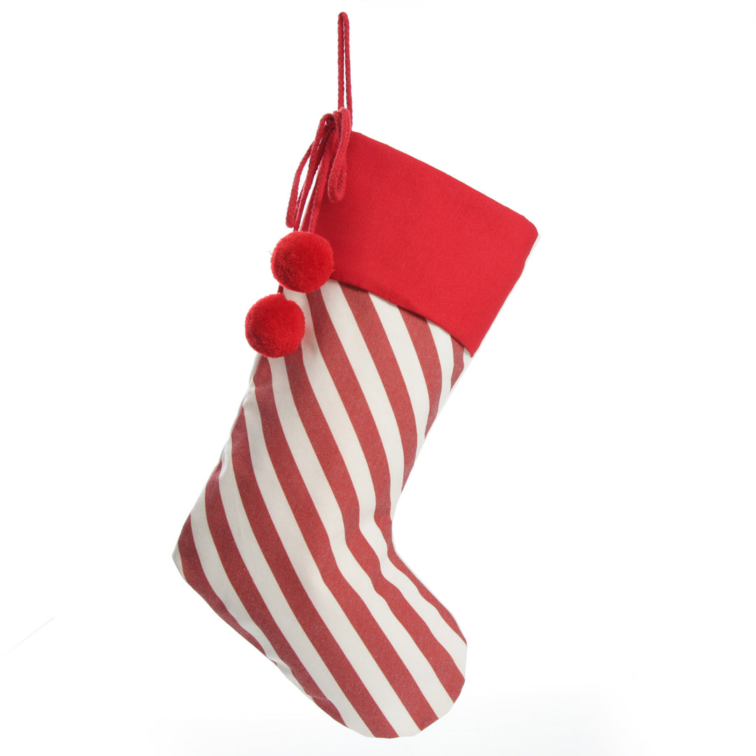 Personalised Candy Cane Stripe Christmas Stocking