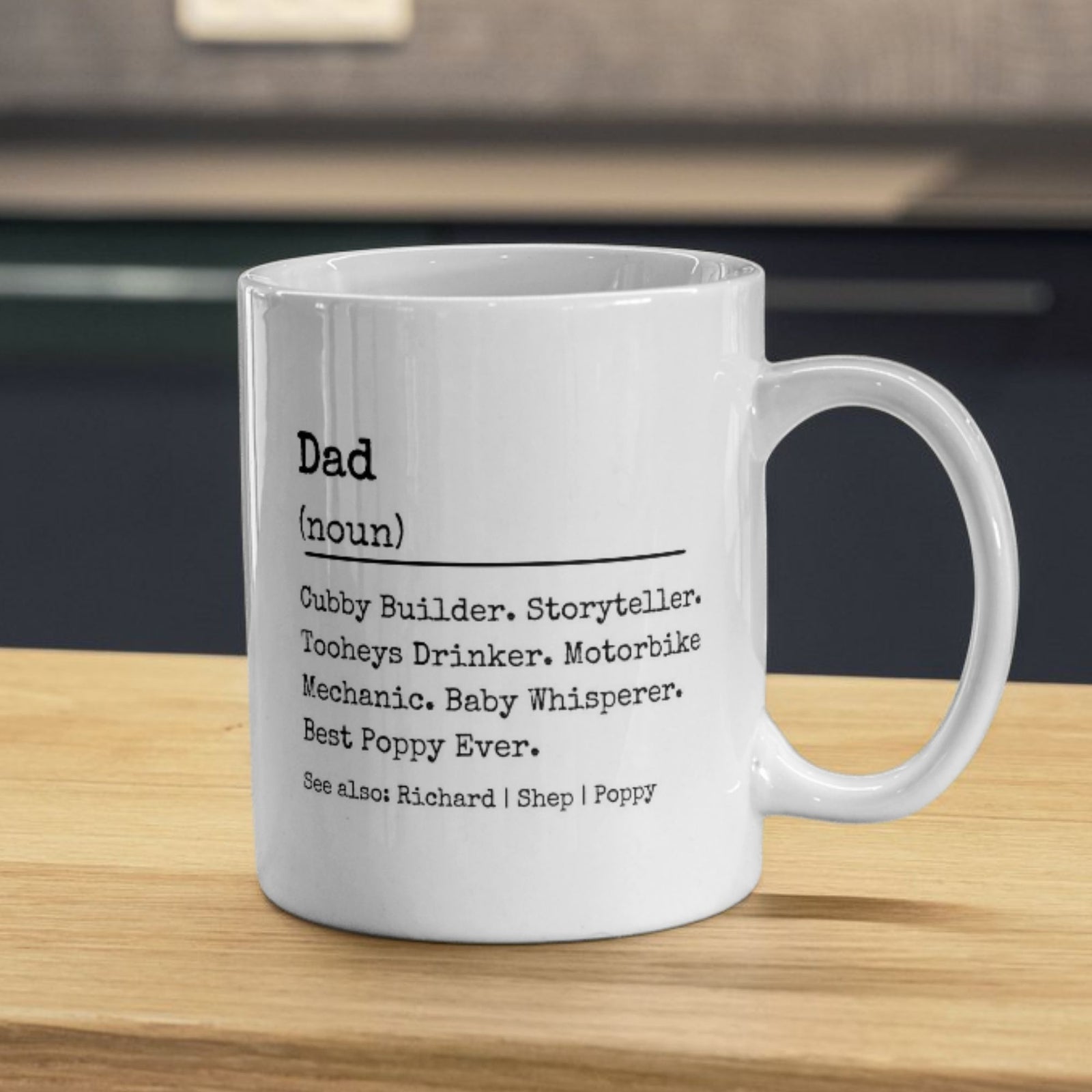 Personalised Dad Definition Mug 