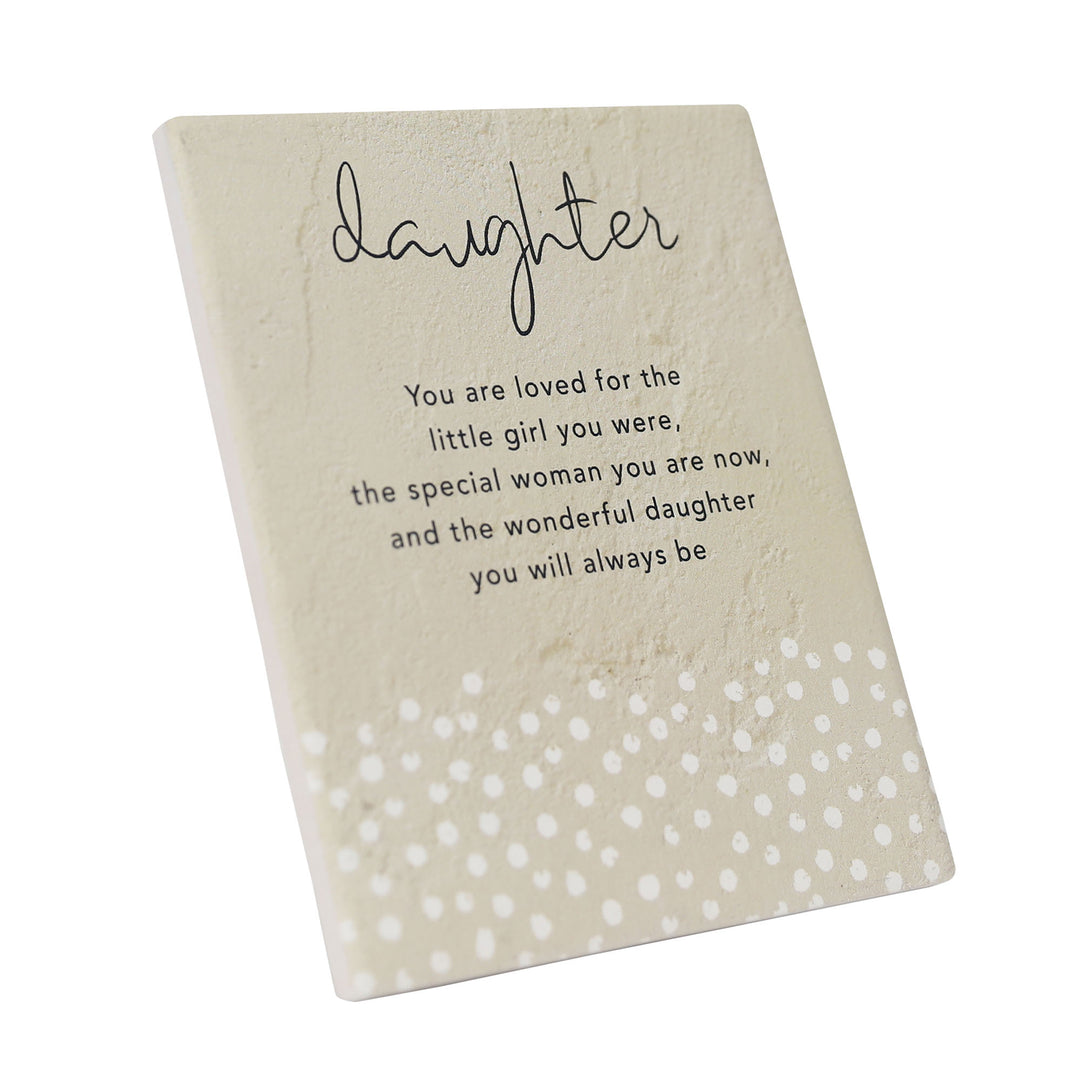 Personalised Daughter Verse Ceramic Verse