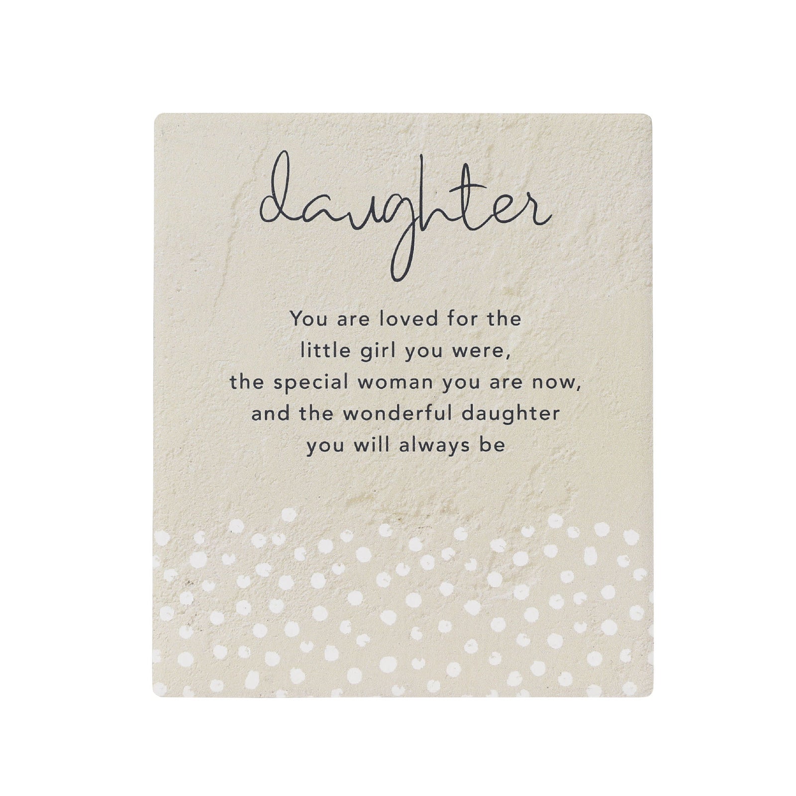 Daughter Verse Ceramic Verse