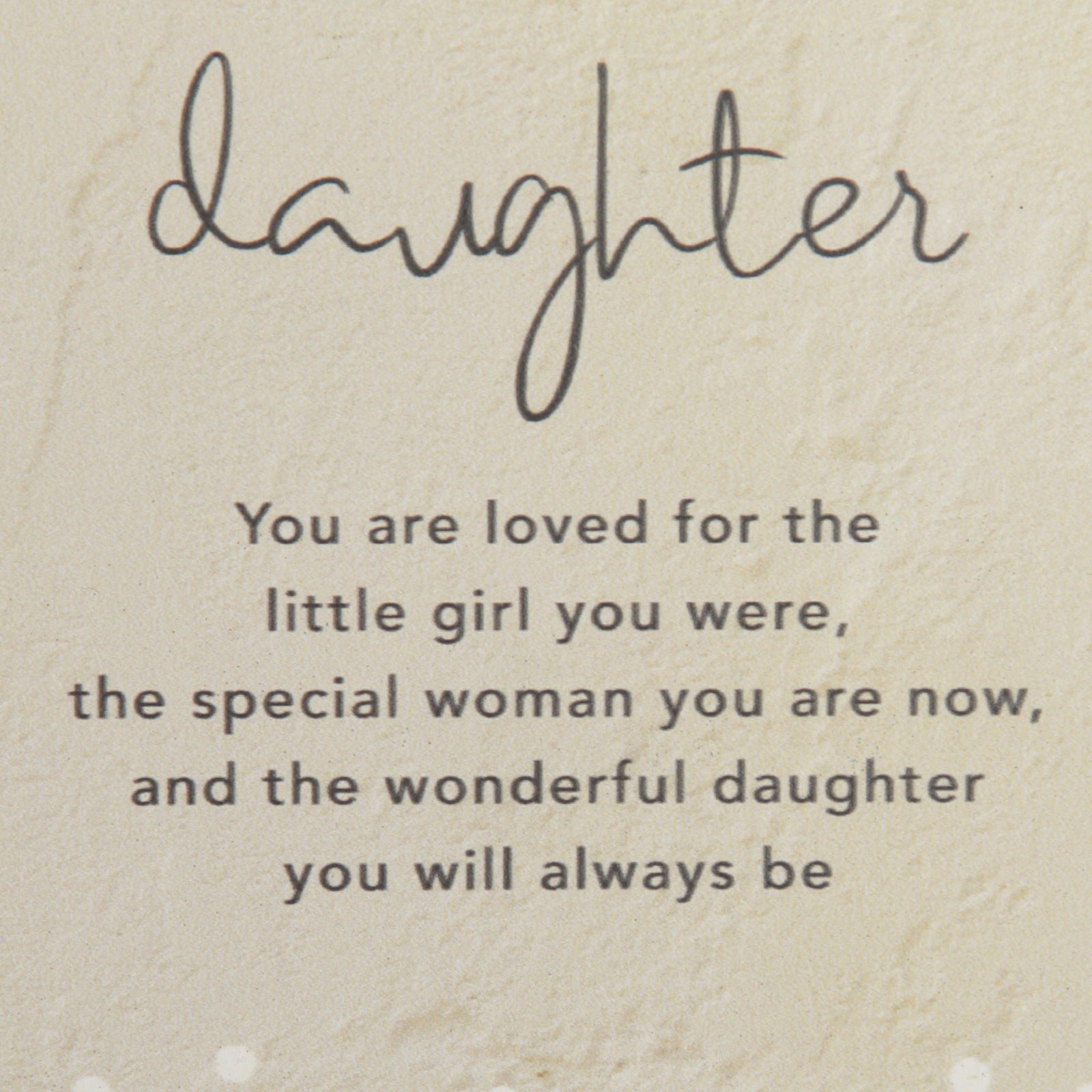 Daughter Verse Ceramic Verse