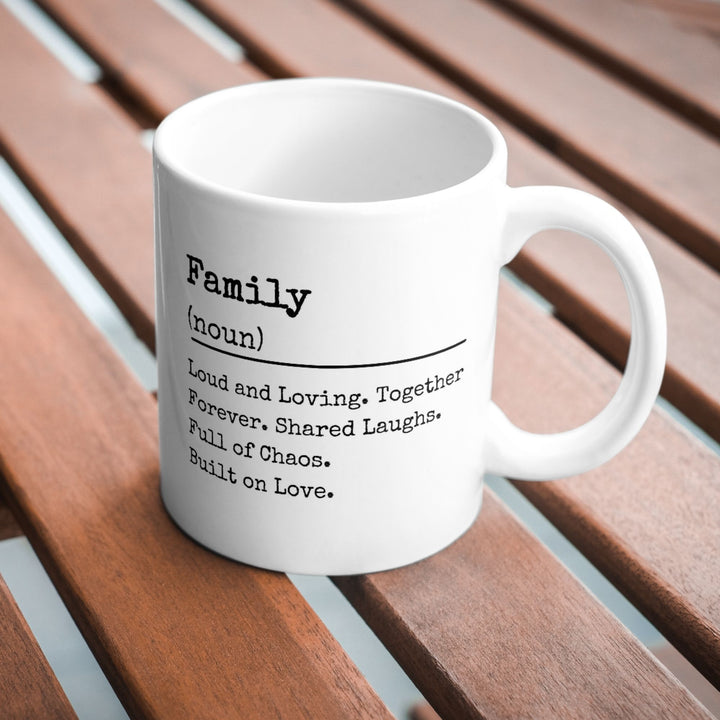 Personalised Family Definition Mug