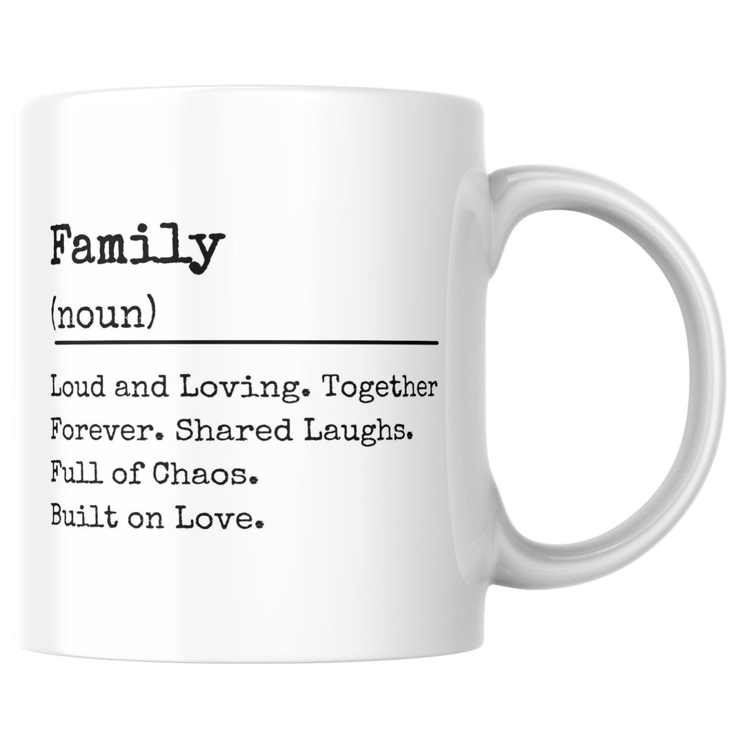 Personalised Family Definition Mug
