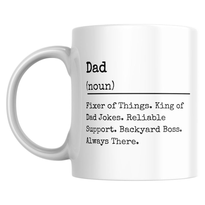 Personalised Dad Definition Mug