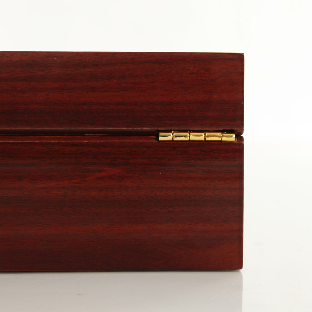 Personalised Deluxe Jarrah Watch Box - 12 Compartment
