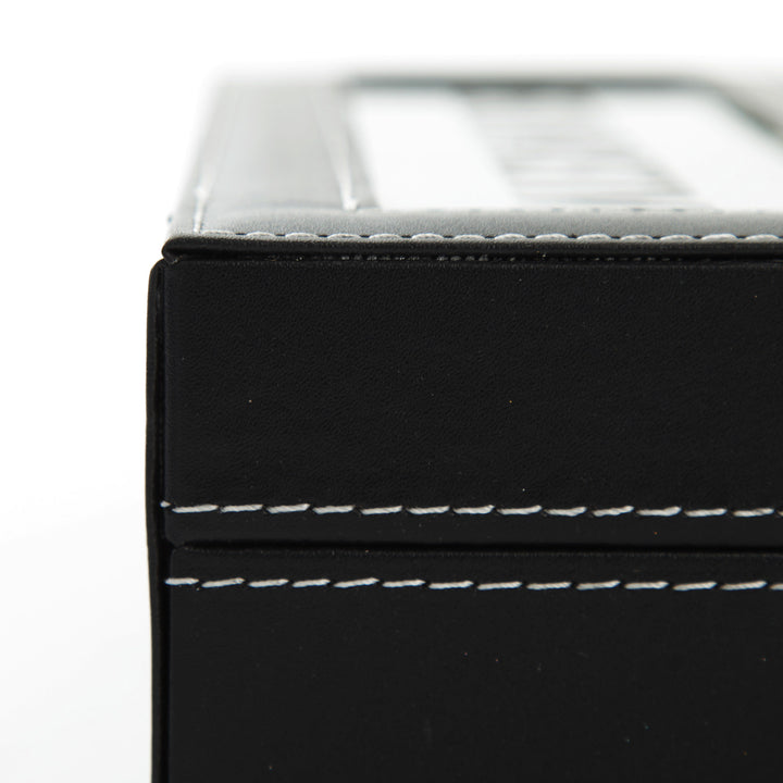 Personalised Deluxe Mens Watch Box - 6 Compartment