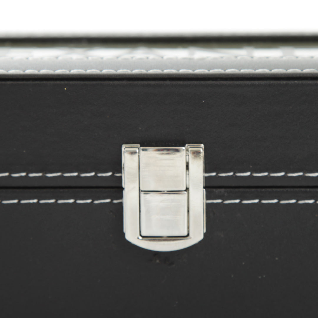 Personalised Deluxe Mens Watch Box - 6 Compartment
