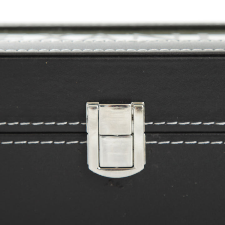Personalised Deluxe Mens Watch Box - 6 Compartment