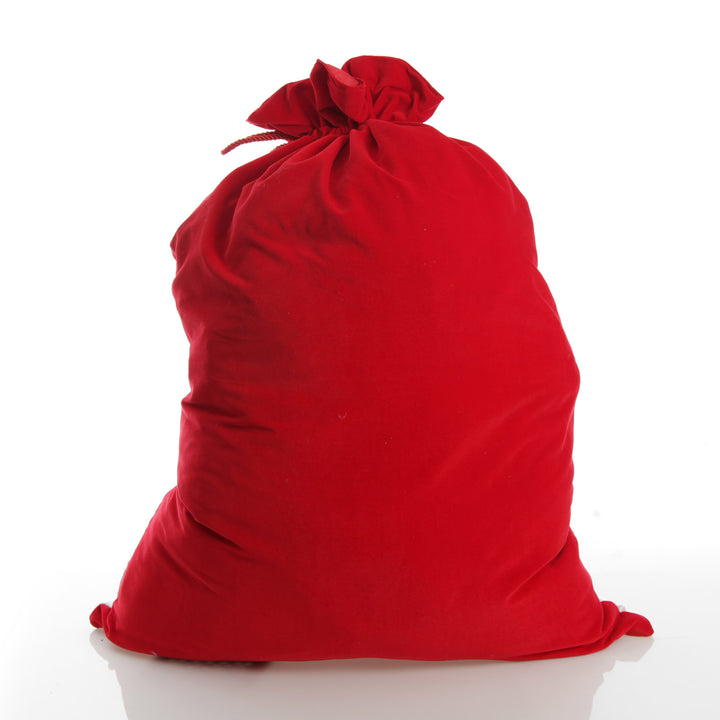 Personalised Deluxe Velvet Santa Sack