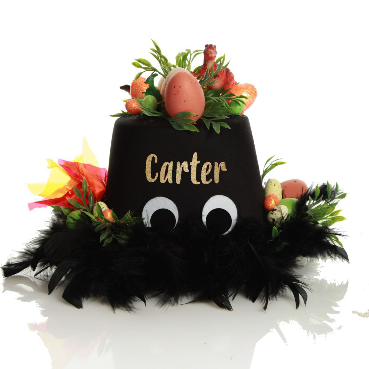Personalised Dinosaur Easter Hat