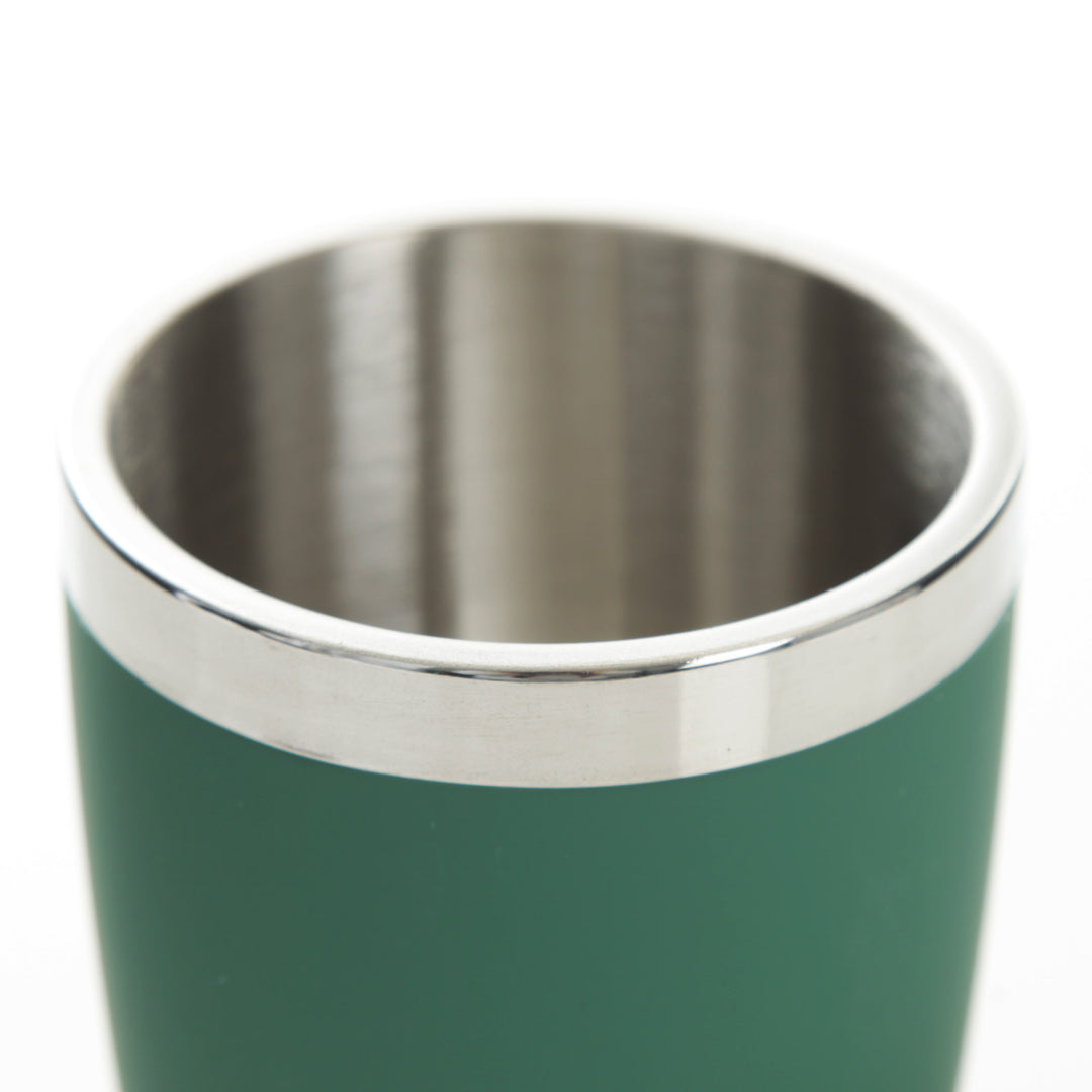 Personalised Double Wall Travel Mug - Green