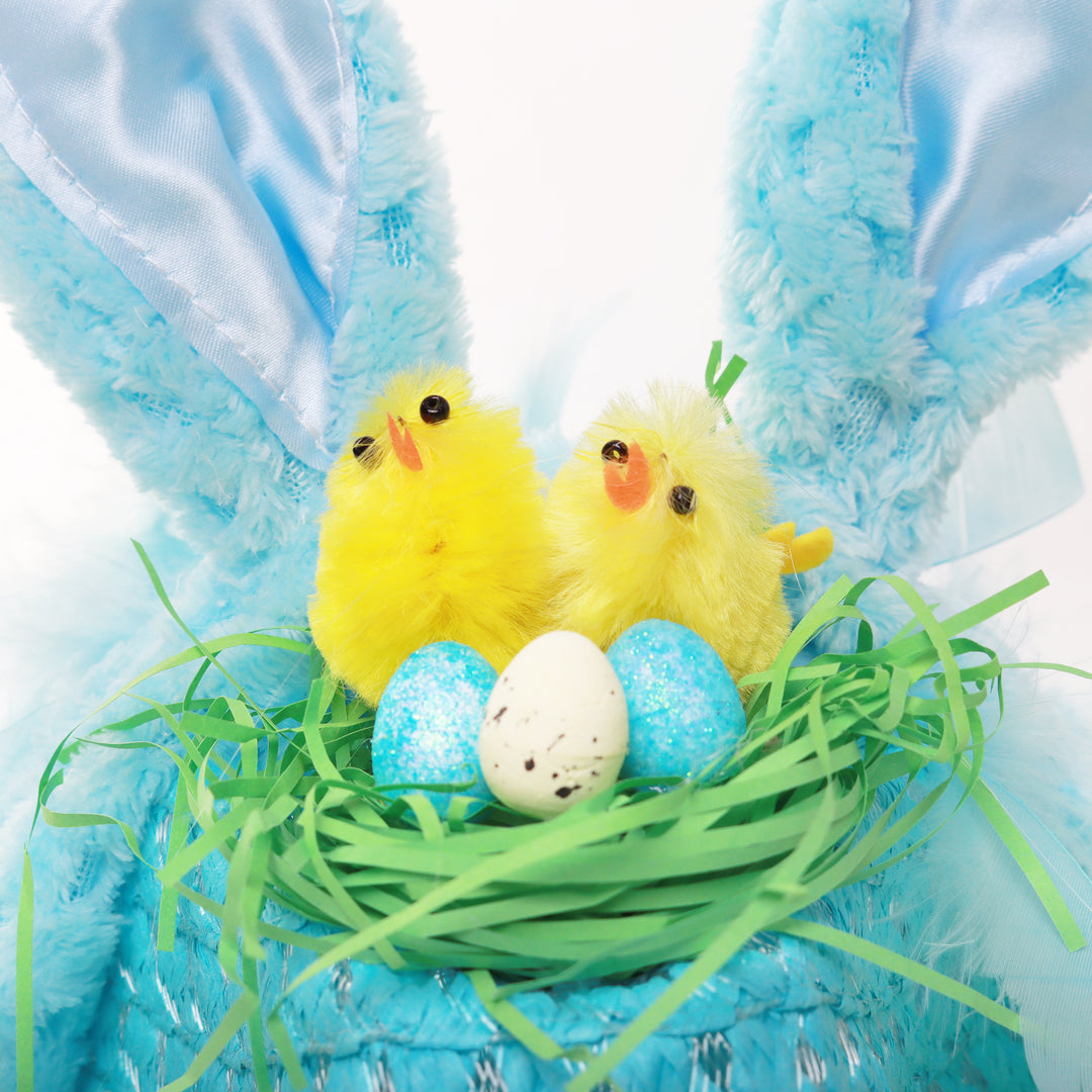 Personalised Easter Hat with Ears and Feathers