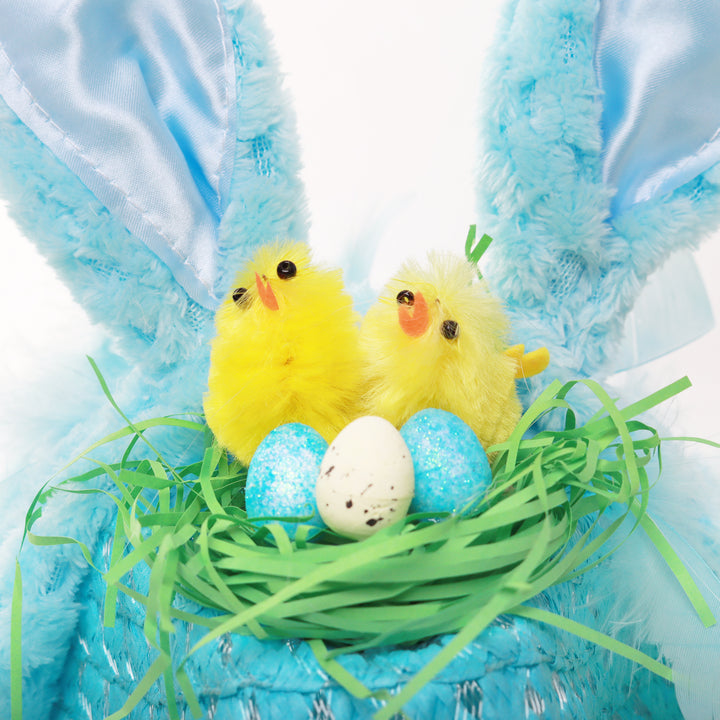 Personalised Easter Hat with Ears and Feathers