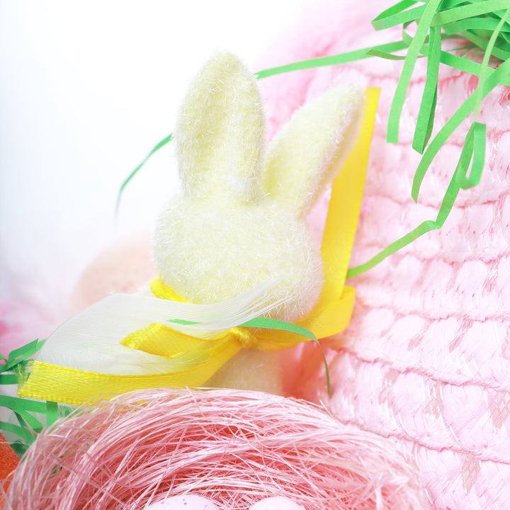 Personalised Easter Hat with Ears and Feathers