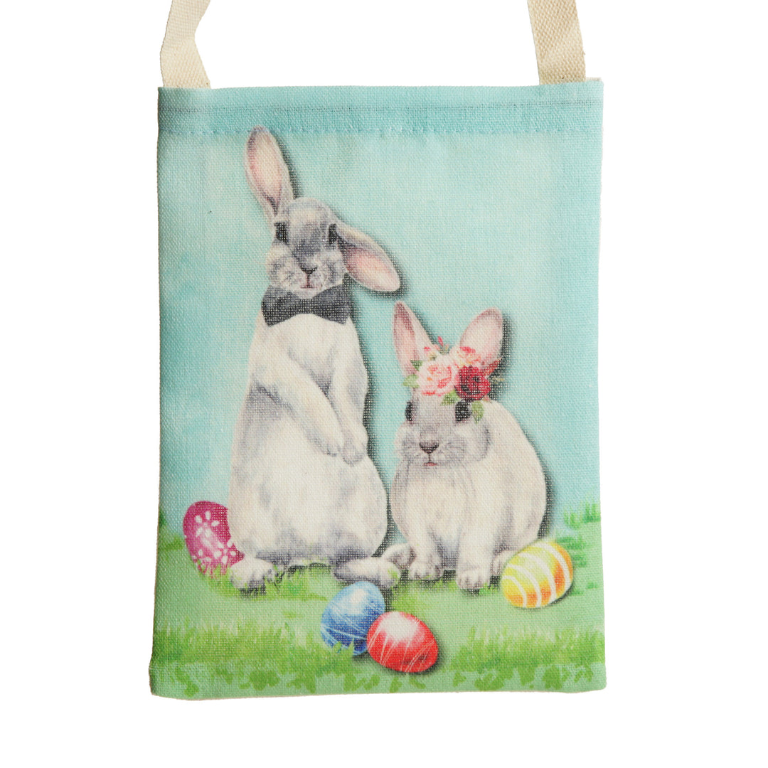 Personalised Easter Tote Bag with Watercolour Easter Print