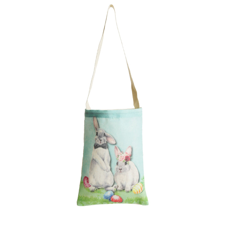 Personalised Easter Tote Bag with Watercolour Easter Print