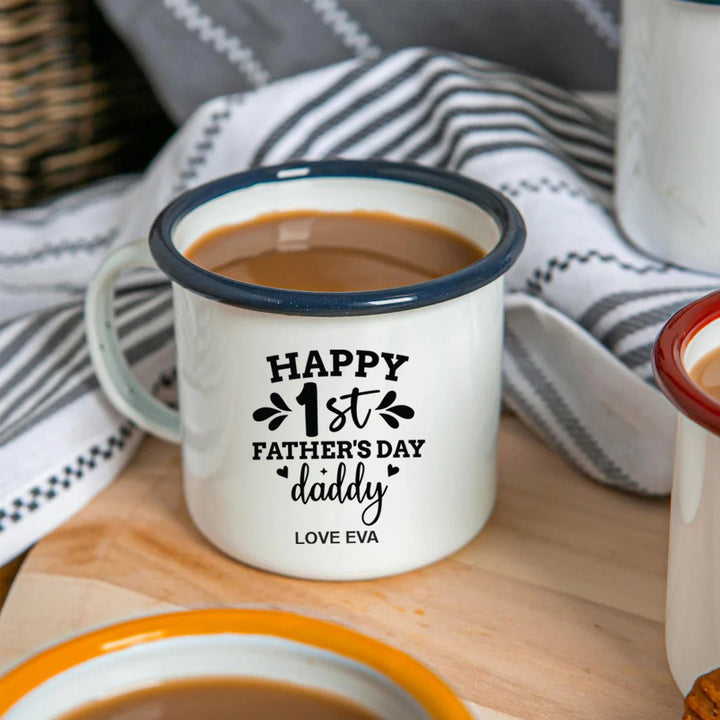 Personalised Etched Happy First Father&