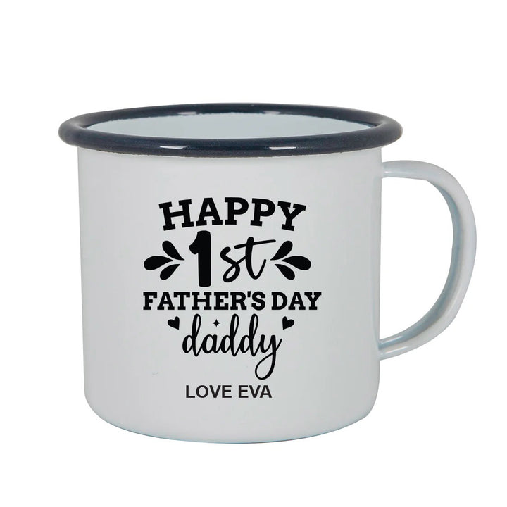 Personalised Etched Happy First Father&