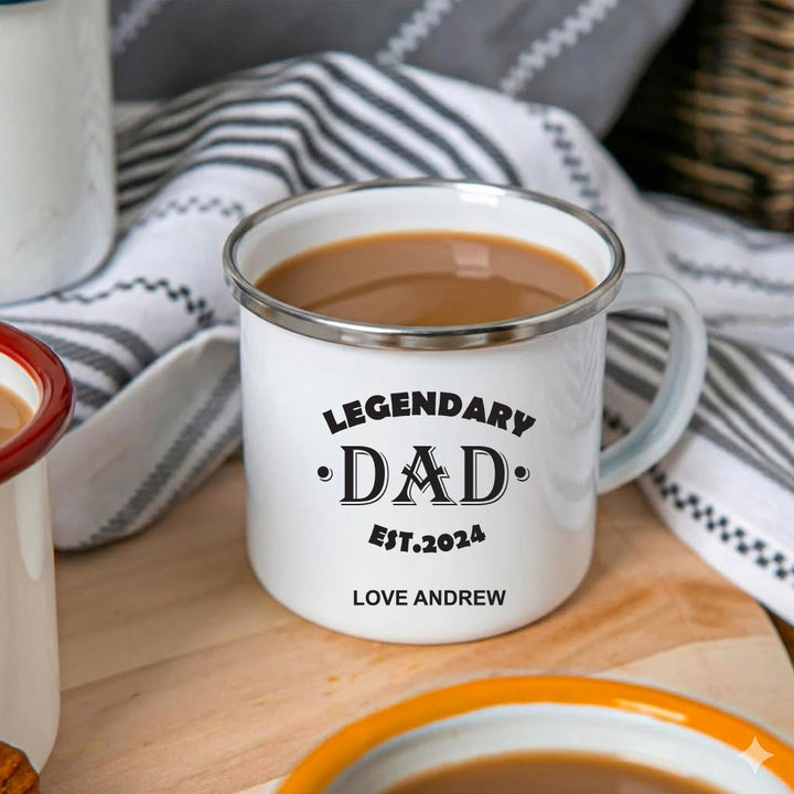 Personalised Legendary Dad Mug