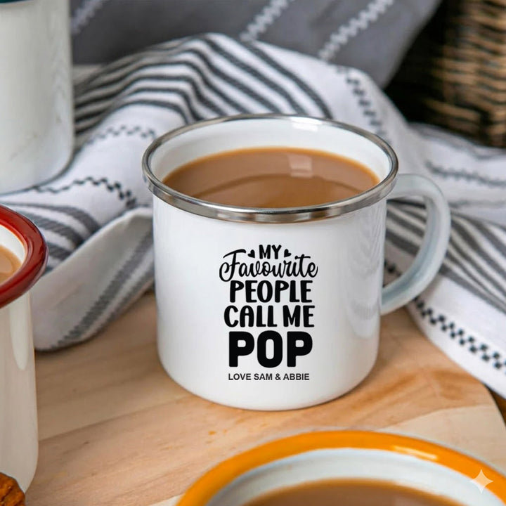 Personalised My Favourite People Call me Dad Mug