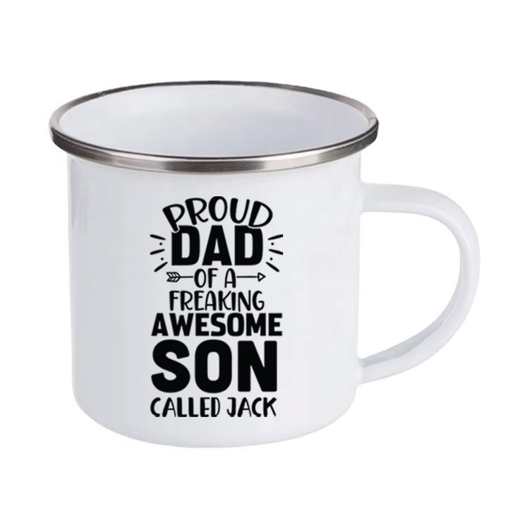 Personalised Proud Dad Mug
