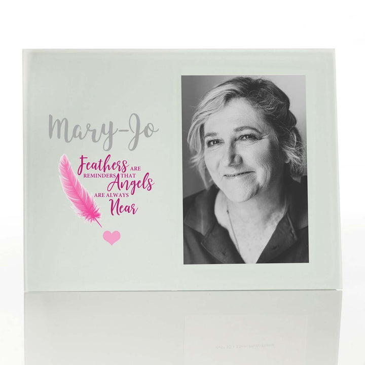 Personalised Feathers are Reminders Photo Frame