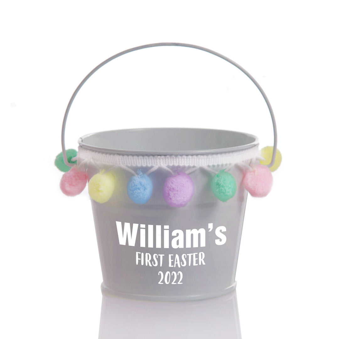 Personalised First Easter Bucket