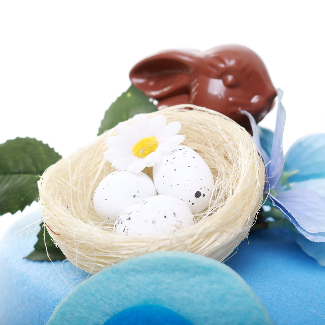 Personalised Felt Floral Garden Easter Hat