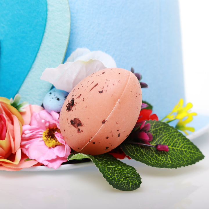 Personalised Felt Floral Garden Easter Hat