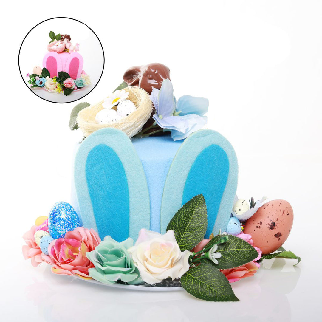 Personalised Felt Floral Garden Easter Hat