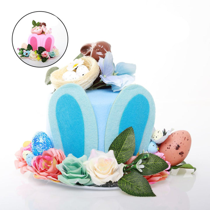 Personalised Felt Floral Garden Easter Hat