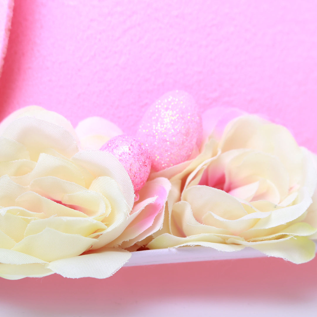 Handmade Felt Floral Garden Easter Hat