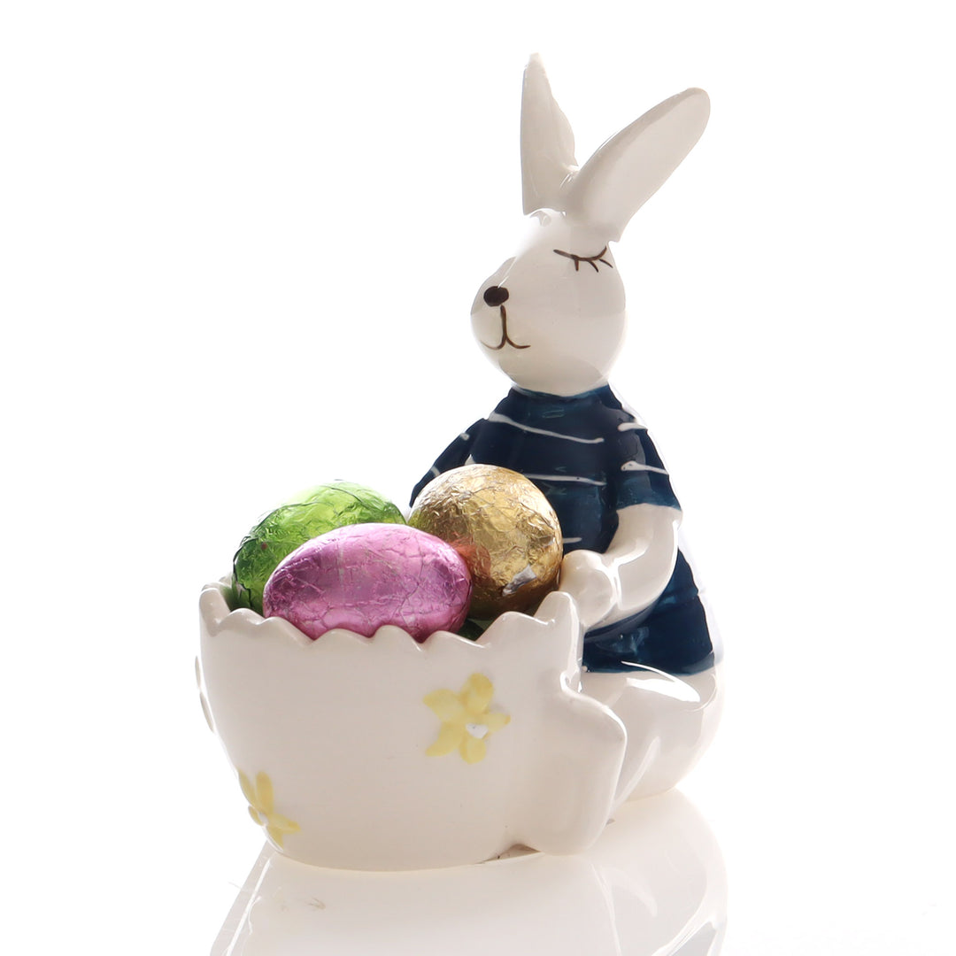 Personalised Frank Bunny Easter Egg Cup