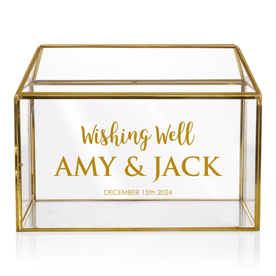 Personalised Glass House Wishing Well - 24cm(H)
