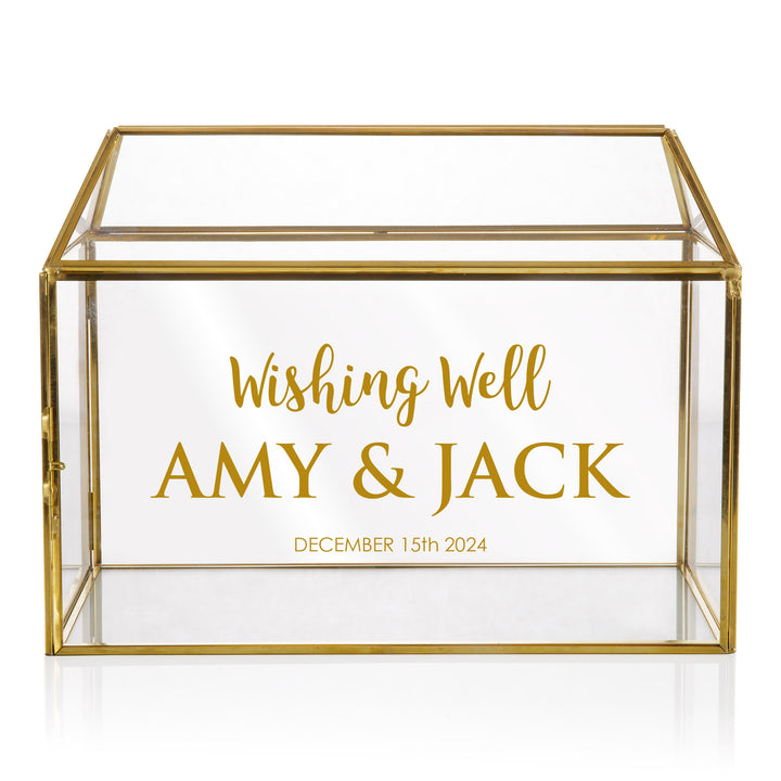 Personalised Glass House Wishing Well - 24cm(H)