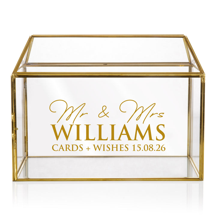 Personalised Glass House Wishing Well - 24cm(H)