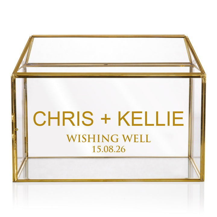Personalised Glass House Wishing Well - 24cm(H)